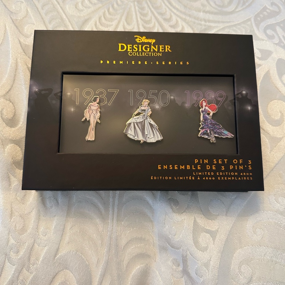 Disney designer pin collection